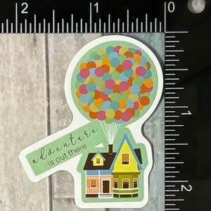 🌀10/$10🌀 Disney Pixar Up Reusable Waterproof Vinyl Sticker Decal
